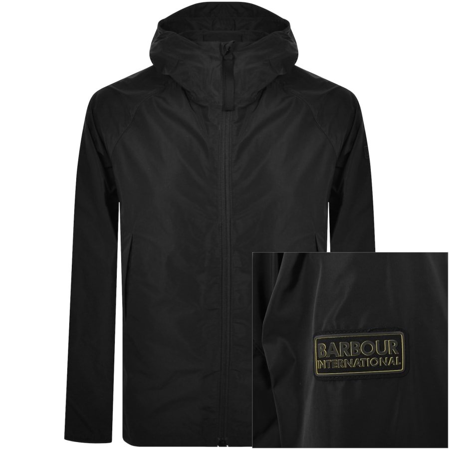 Barbour International Porter Jacket Black Mainline Menswear